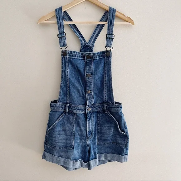 Hollister Denim Overalls - Picture 1 of 8
